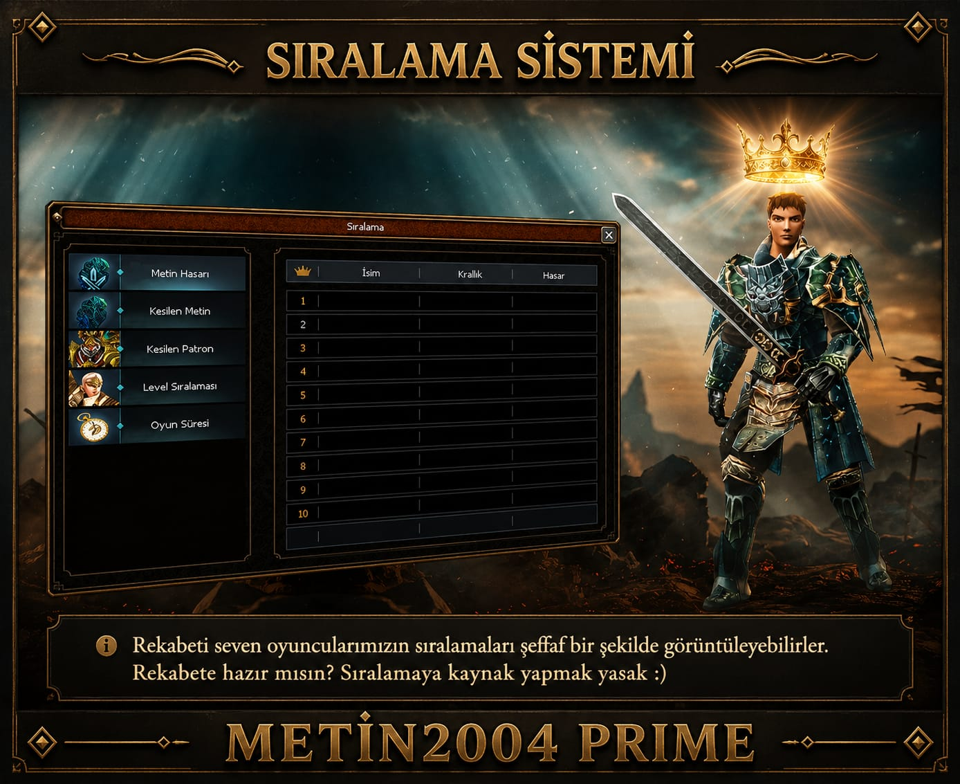 Sıralama Sistemi